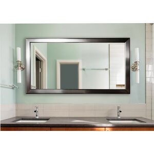 Rounded Double Vanity Wall Mirror