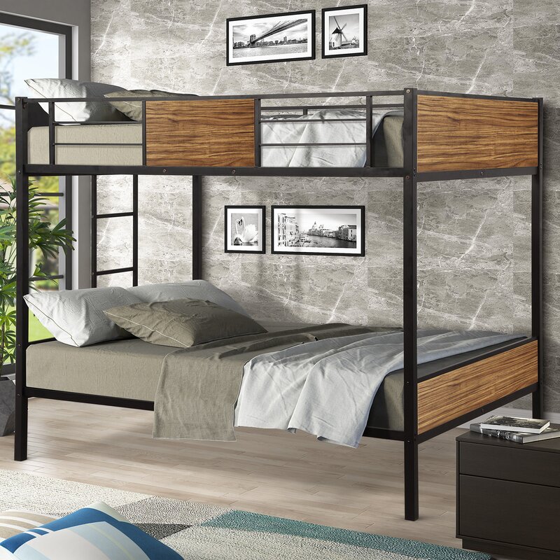 wayfair full size bunk beds