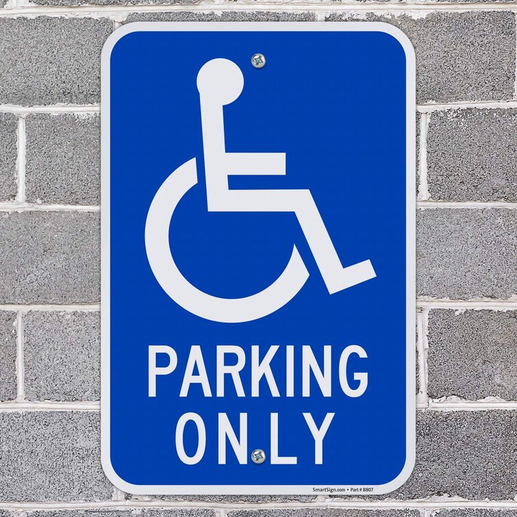 36x24 Customer Parking Only Victorian Frame Premium Acrylic Sign CGSignLab 2468252_5absw_36x24_None