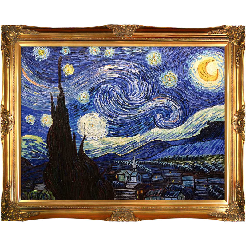 Vault W Artwork Starry Night' by Vincent Van Gogh ...