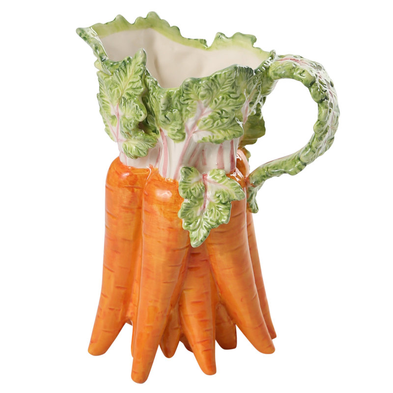 French Garden Lapin Carrot Pitcher