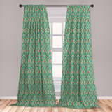 Orange And Turquoise Curtains Wayfair