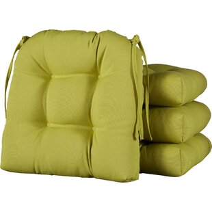 Microfiber Chair Pads SET OF 4 Faux Suede Chair Cushion Seat Sofa Dining Deck 