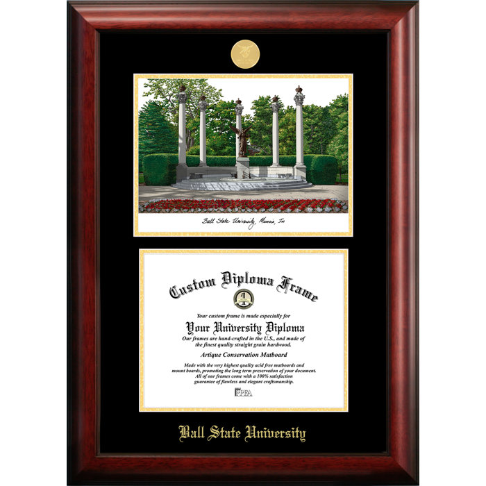 Boston College BC Framed Lithograph Print