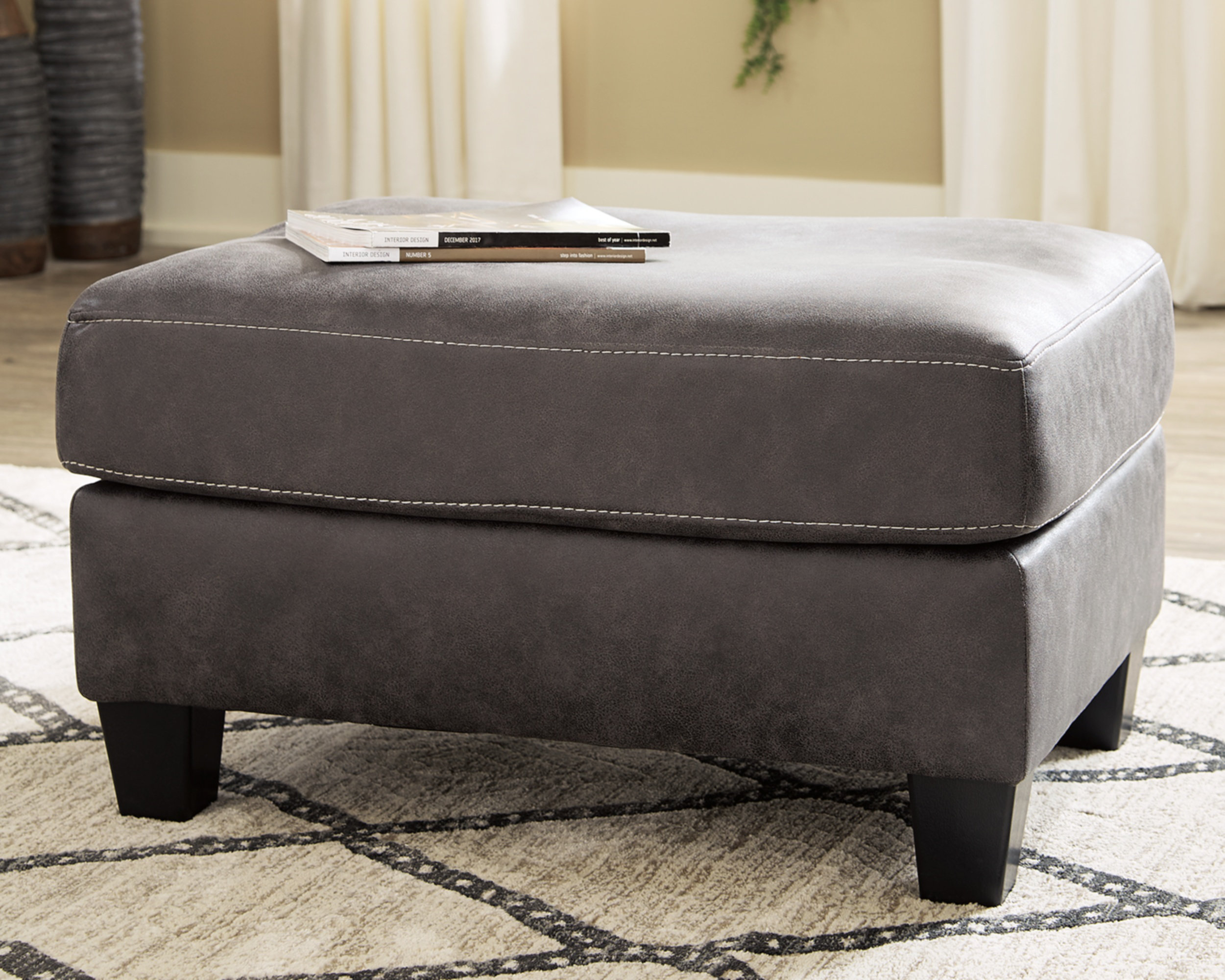 Williston Forge Klara Ottoman Wayfair