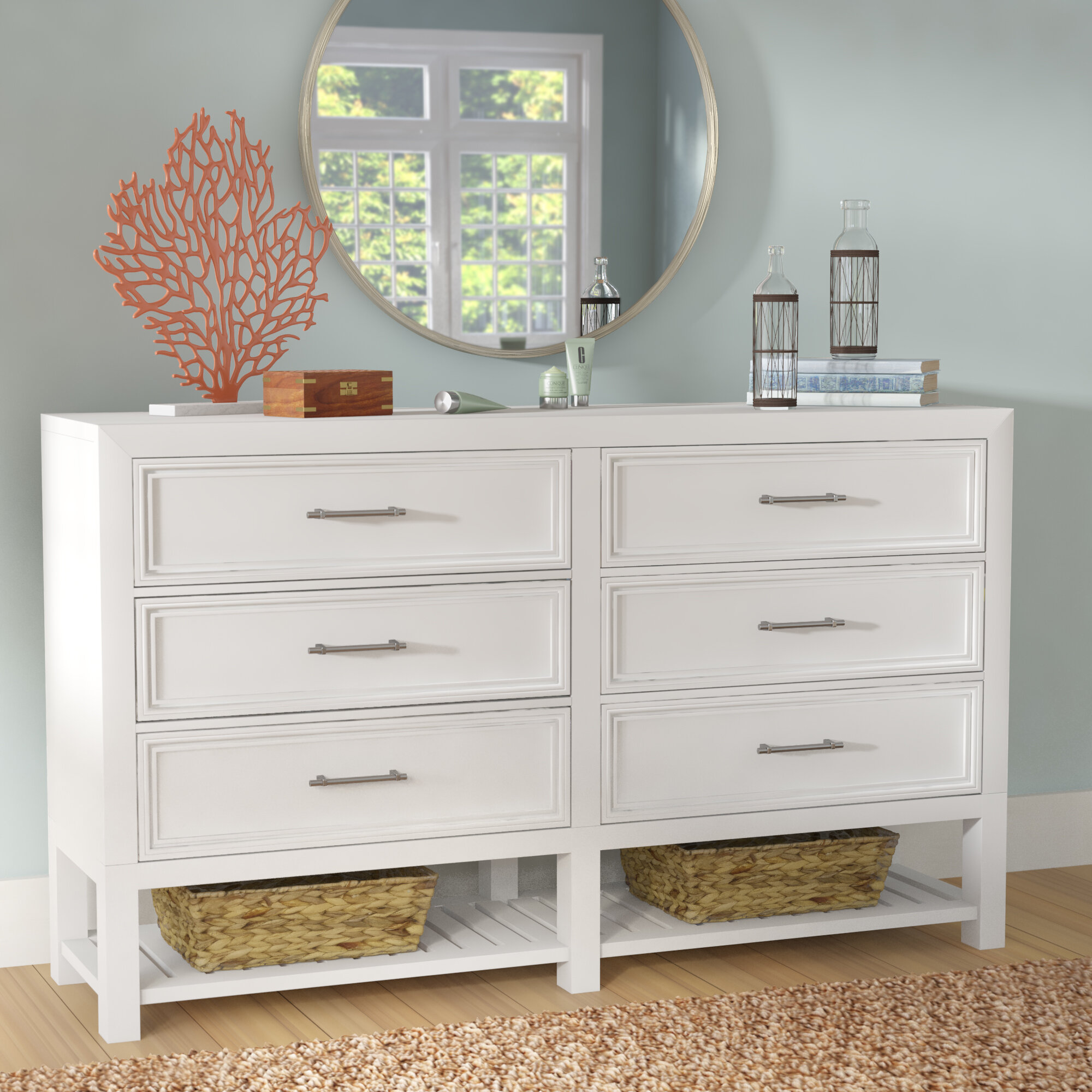 Tatiana 6 Drawer Double Dresser Reviews Joss Main