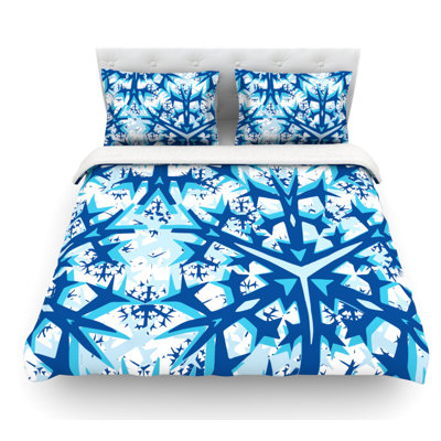 Kess InHouse Miranda MOL Triangle Checker King Featherweight Sham