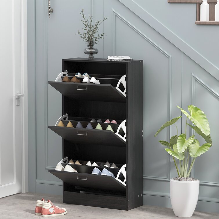 Latitude Run® 18 Pair Shoe Storage Cabinet & Reviews - Wayfair Canada