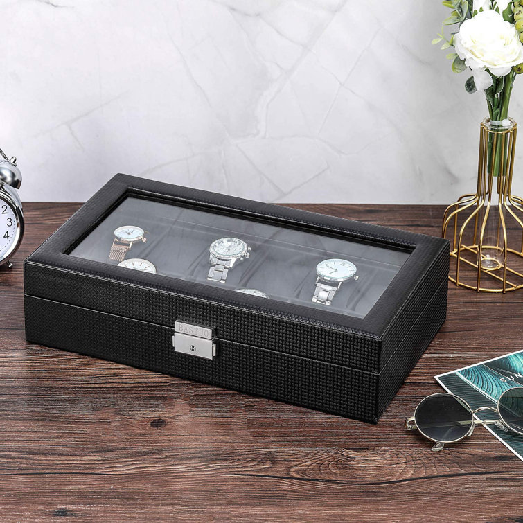 glass watch display case