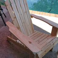 Charlton Home Allard Falls Solid Wood Adirondack Chair & Reviews ...