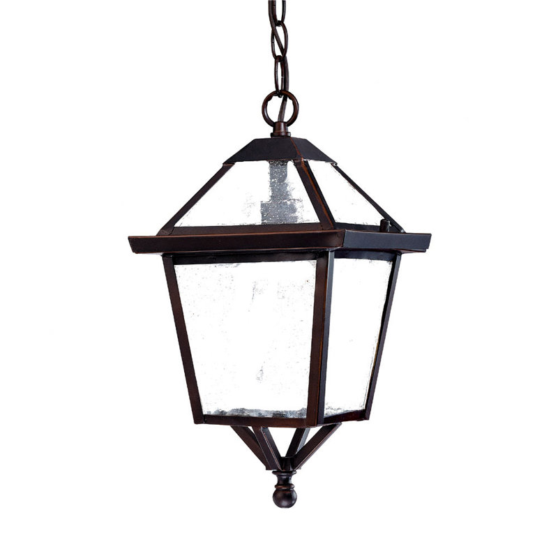 Darby Home Co Ernestine 1 Bulb 14 H Outdoor Hanging Lantern Reviews Wayfair