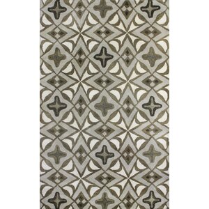 Hand-Tufted Beige Area Rug