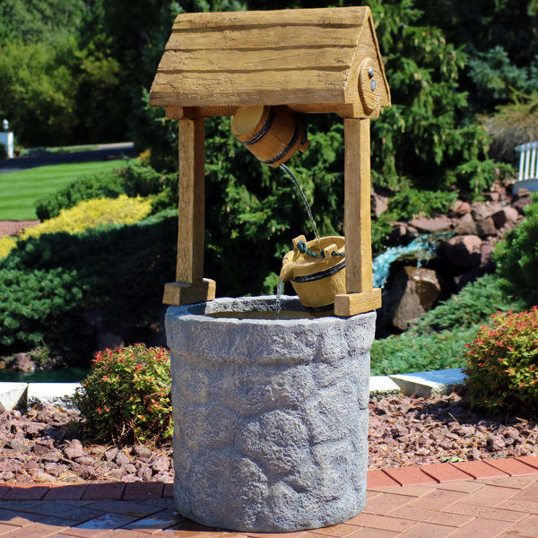 Large Outdoor Wishing Well Wayfair Ca