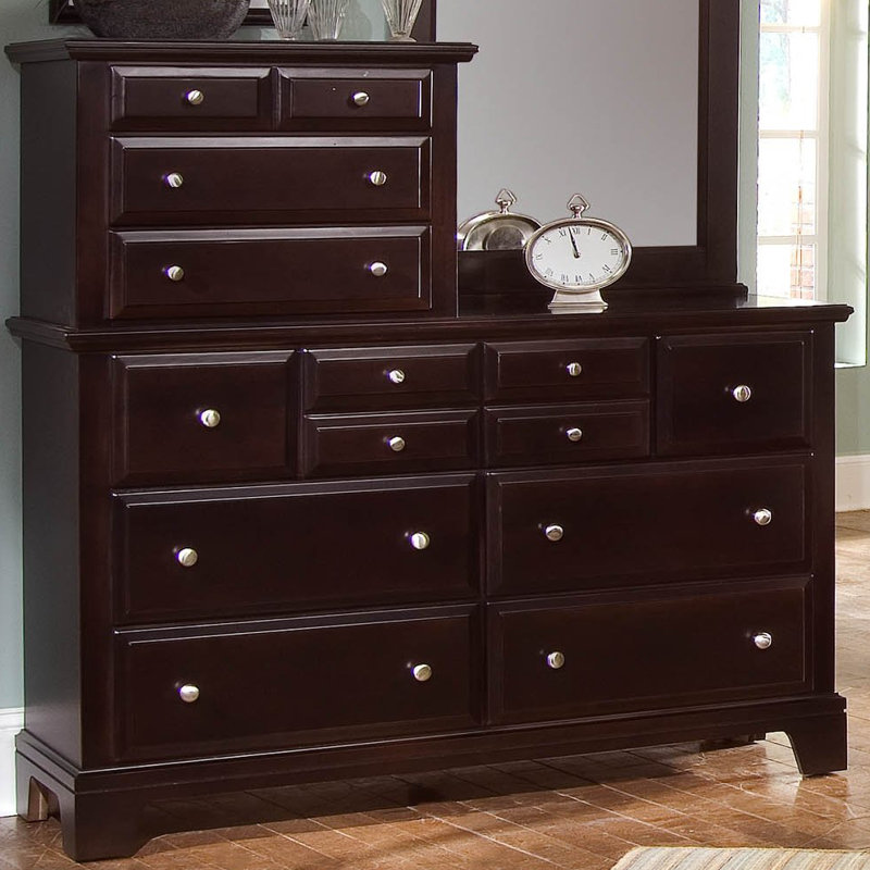 Darby Home Co Cedar Drive 10 Drawer Double Dresser Reviews Wayfair