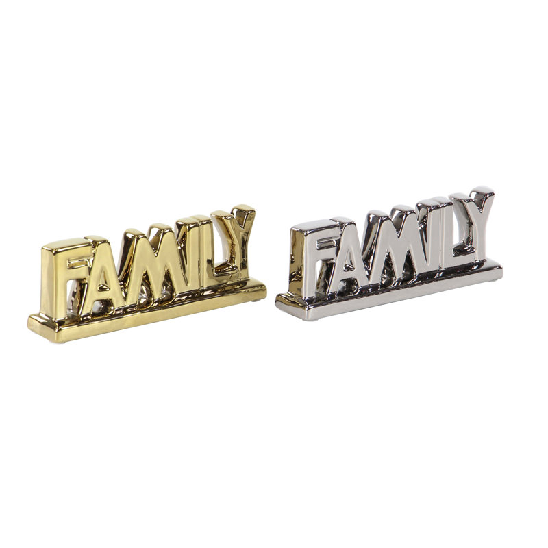 Latitude Run Ston Easton Modern Family Letter Blocks Wayfair