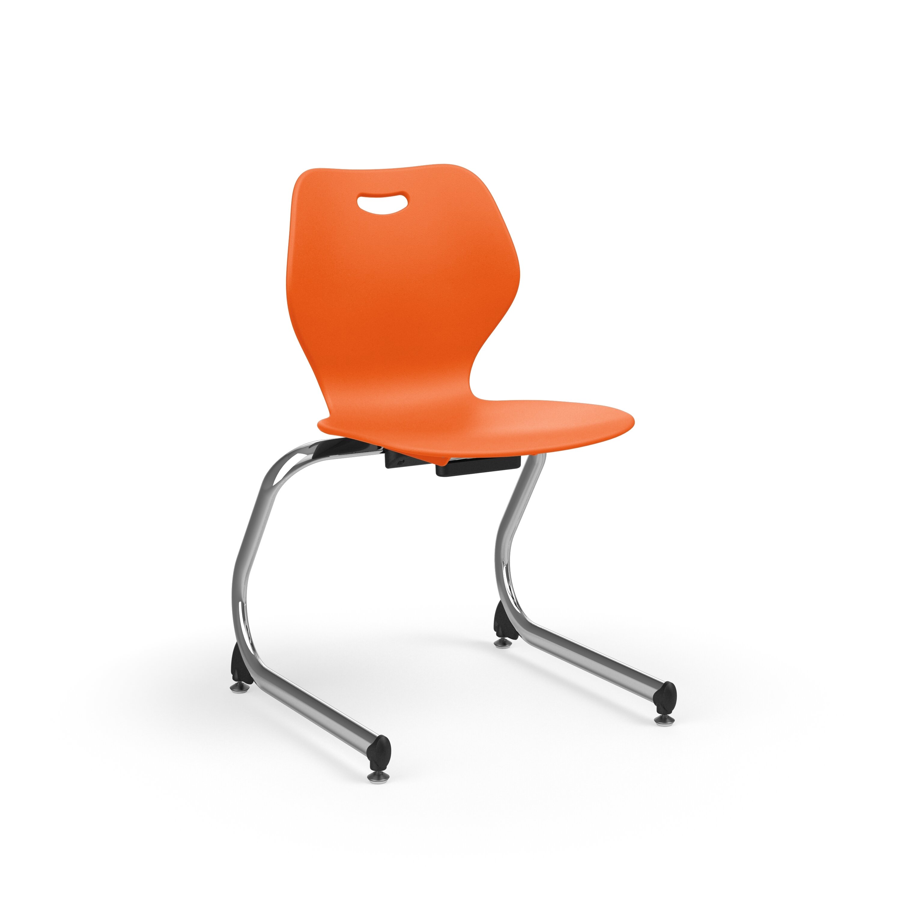 orange classroom chairs