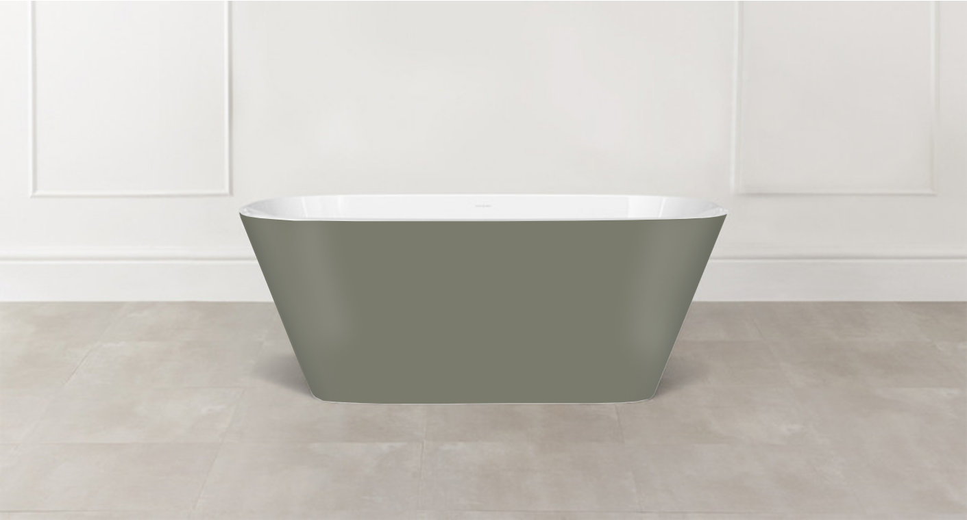 Victoria + Albert Vetralla Painted 583/4" x 291/8" Freestanding