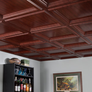 Ceiling Tiles You Ll Love Wayfair Drop In Ceiling Tile Cherry