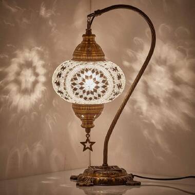 Mosaic Swan Lamp Turkish Mosaic Table Lamp Mosaic Night Light