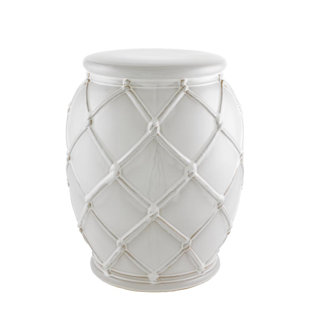 Drum Rope End Table by Eichholtz