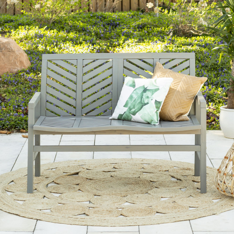 Breakwater Bay 3 Piece Chevron Outdoor Patio Loveseat Chat Set