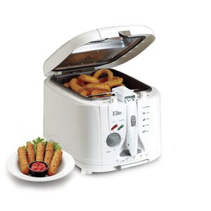 Cuisine 2 Quart Cool Touch Deep Fryer with Timer