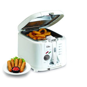 Cuisine 2 Quart Cool Touch Deep Fryer with Timer