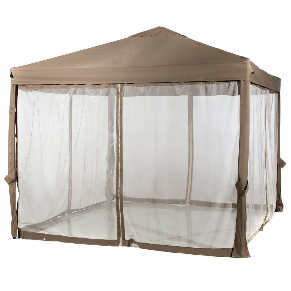 Abba Patio 10 Ft W X 10 Ft D Steel Pop Up Canopy Reviews Wayfair