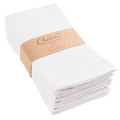 Restaurants. Party Table Setting Easy Care and Durable for Everyday Kitchen Dinning Decorative Coffee Blown, 6 Pack KOFFOTA Cloth Cotton Napkins for Dinner