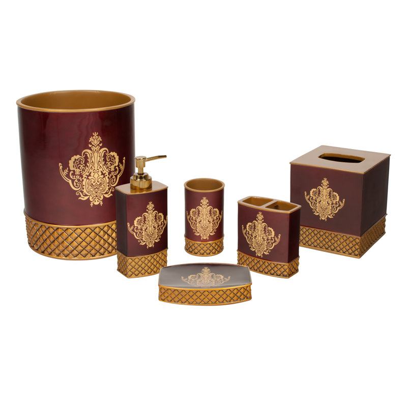 China Art 6-Piece Bathroom Accessory Set