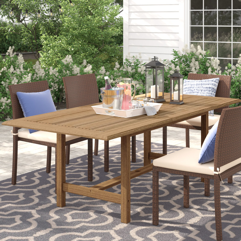 Sol 72 Outdoor Brighton Extendable Teak Den Dining Table Wayfair Sol 72 Outdoor Brighton Extendable Teak