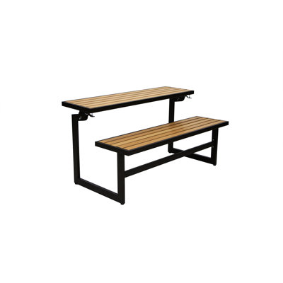 Ashton Steel Convertible Bench