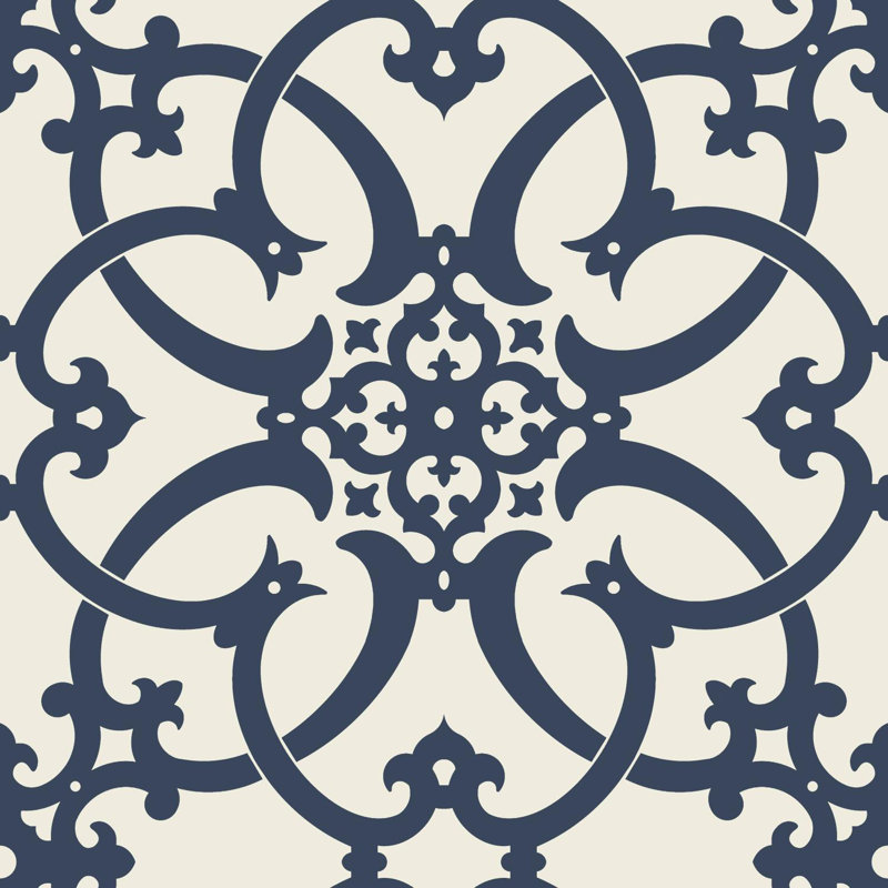 Red Barrel Studio Micky 33 L X 20 5 W Damask Wallpaper Roll