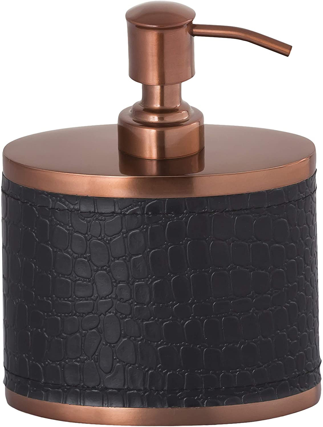 Toothbrush Holder Copper with Faux Gator Wrap Finish Heavyweight Brass 