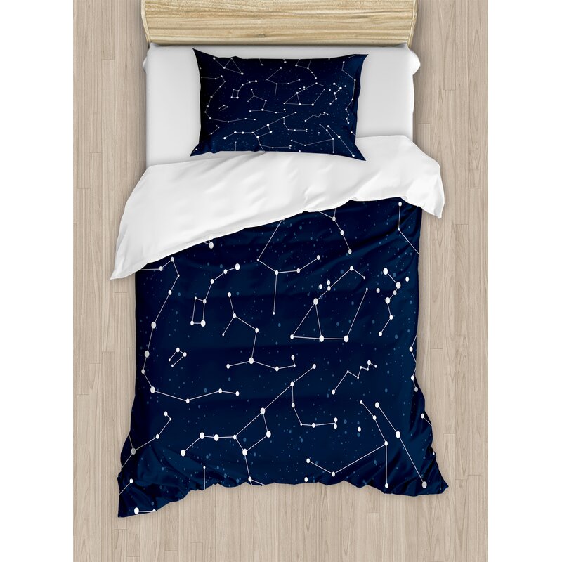 East Urban Home Constellation Milky Way Inspired Pattern With