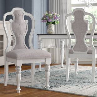 Go to store & view more images Lark Manor Tiphaine Upholstered Dining Chair (Set of 2)