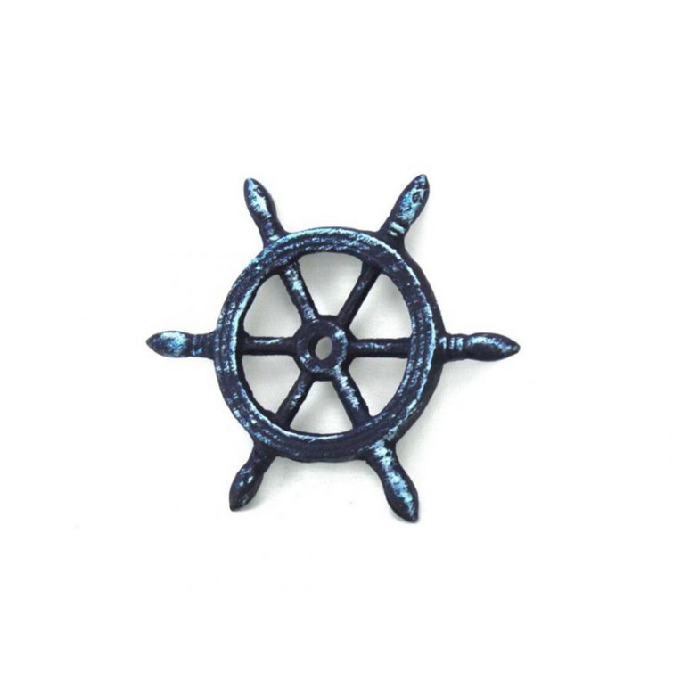 Cast Iron Ship Wheel Christmas