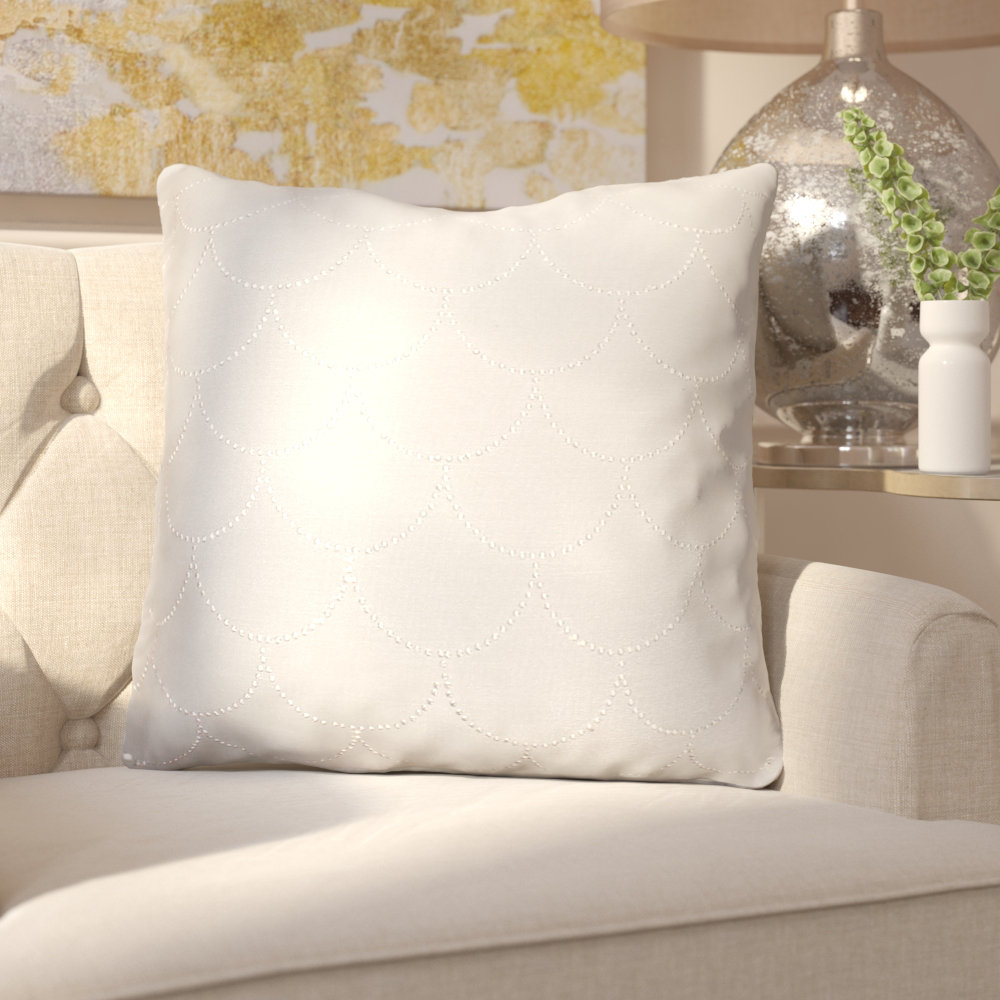 Rosdorf Park Adison Diamond Scale Throw Pillow Wayfair