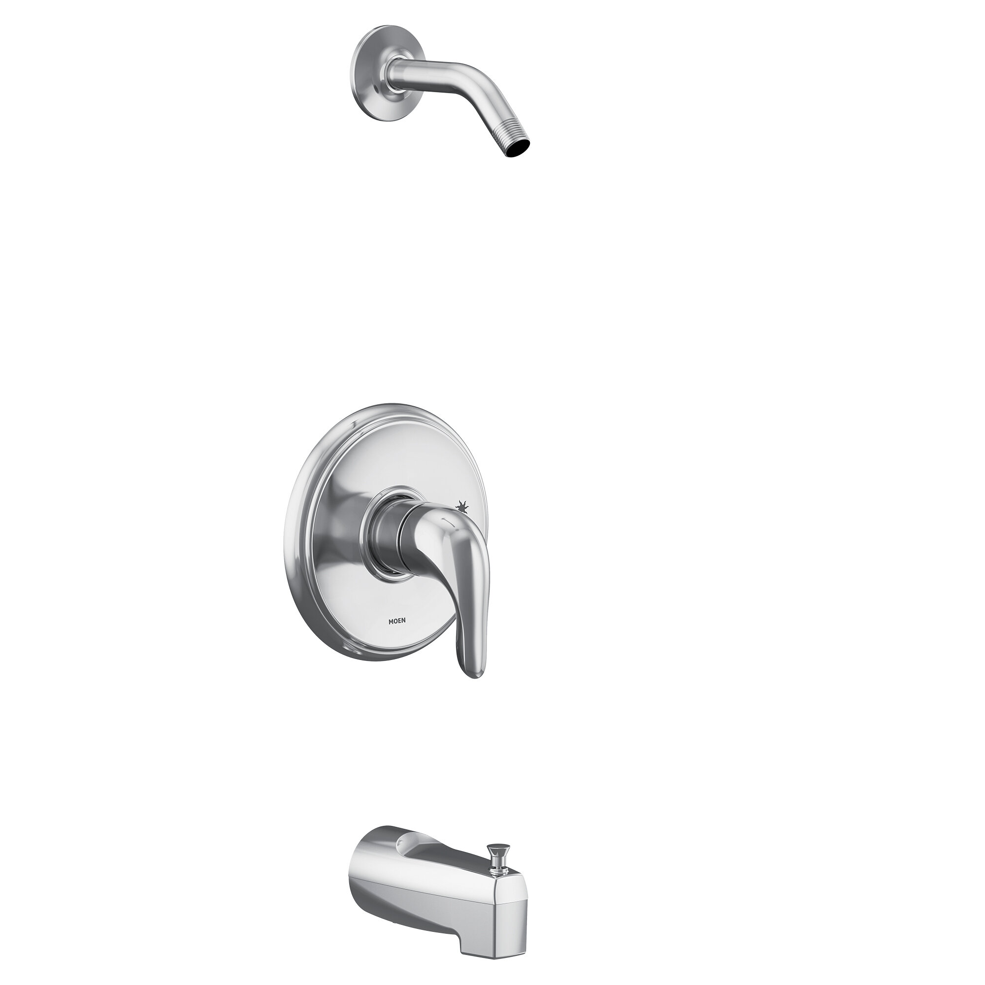 Moen Chateau Tub and Shower Faucet | Wayfair