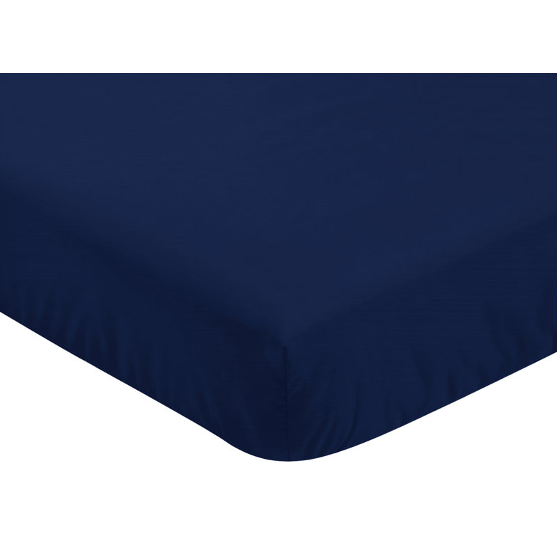 navy blue deer crib bedding