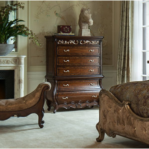 Platine De Royale 6 Drawer Armoire by Michael Amini (AICO)