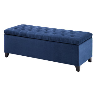 Go to store & view more images Alcott Hill Darius Upholstered Storage Bench