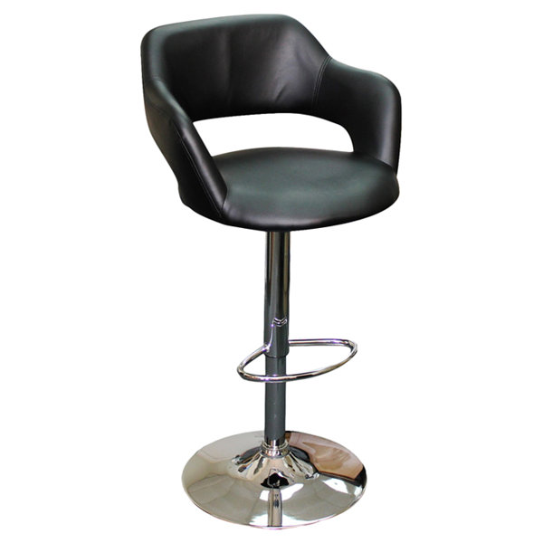 Adjustable Height Bar Stool & Reviews AllModern