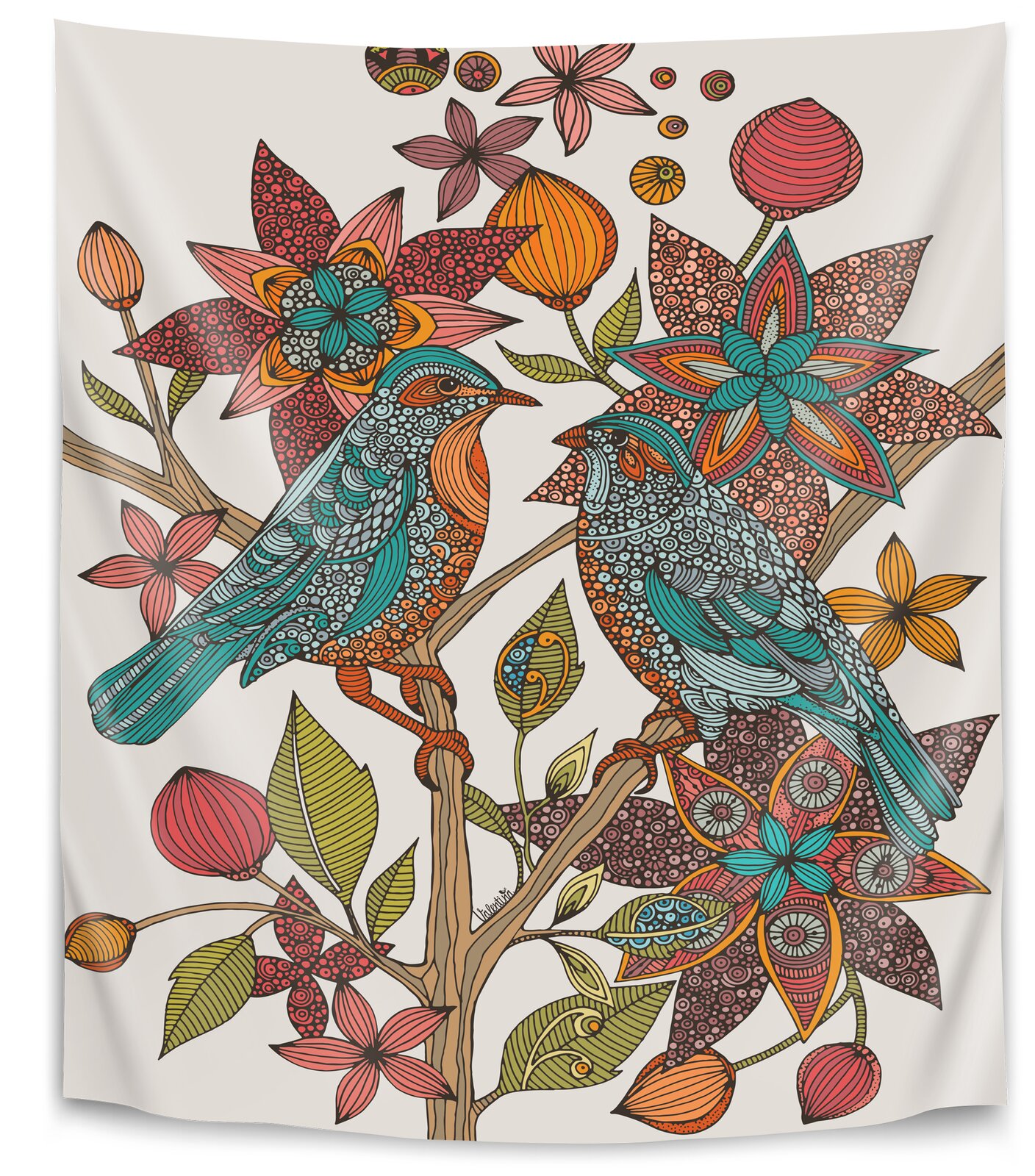 Trendy Wall Tapestry - Microfiber Valentina Ramos Tapestry