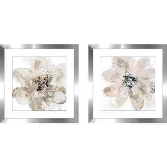 Latitude Run Big Red Poppies 2 Piece Picture Frame Print Set On Paper Reviews Wayfair