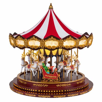 MrChristmas Deluxe Christmas Carousel & Reviews