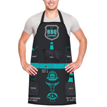 Why You All Up In My Grill Crimson Red 33 x 27.5 Cotton Fabric Grill Apron 