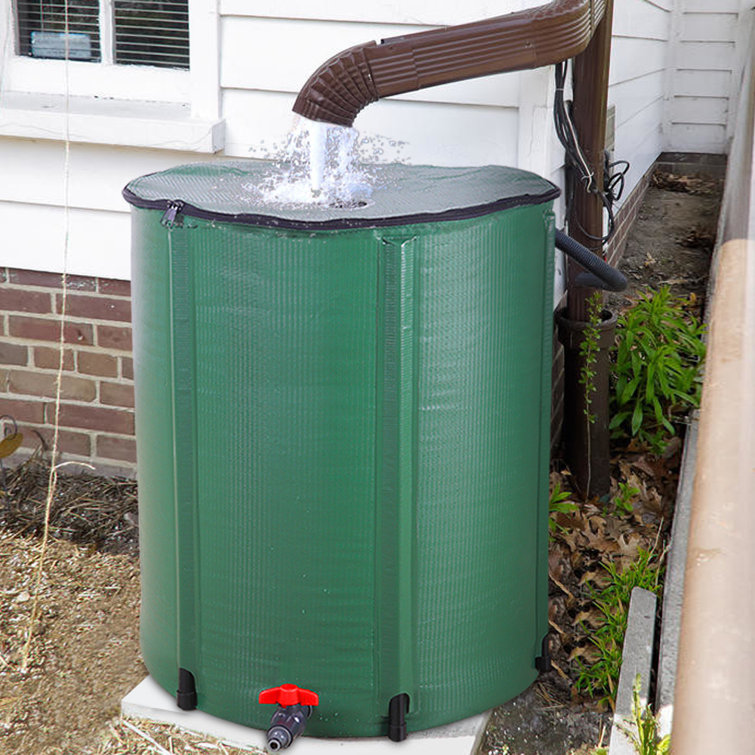 Turn Any Barrel or Trashcan Into a Rain Barrel Installs From Outside of Drum or Barrel Rain Barrel Spigot: Fits Standard Garden Hose INSTRUCTIONS INCLUDED Turn Any Barrel or Trashcan Into a Rain Barrel Installs From Outside of Drum or Barrel Rain Barrel Spigot: Fits Standard Garden Hose INSTRUCTIONS INCLUDED