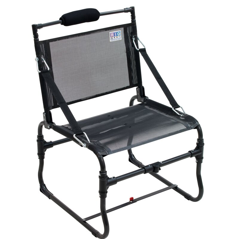 Rio Brands Medium Gear Compact Traveler Reclining Beach Chair