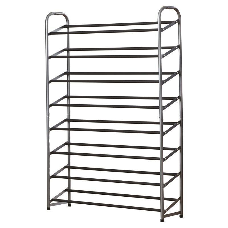 Rebrilliant 8 Tier 40 Pair Shoe Rack Reviews Wayfair